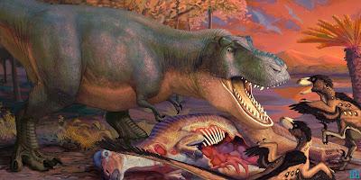 Las vistosas escenas mesozoicas de Noel Hill