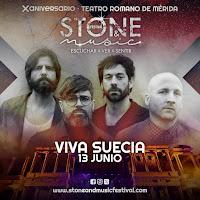Viva Suecia se unen al Stone & Music Festival 2025
