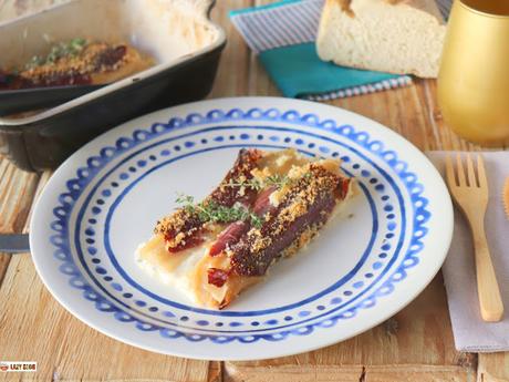 Canelones de puerro y cecina, la receta para quedar bien, bien