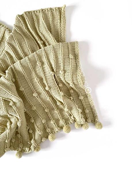 Patrón de manta de Punto FALLING Blanket