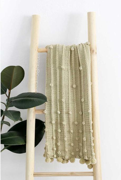 Patrón de manta de Punto FALLING Blanket