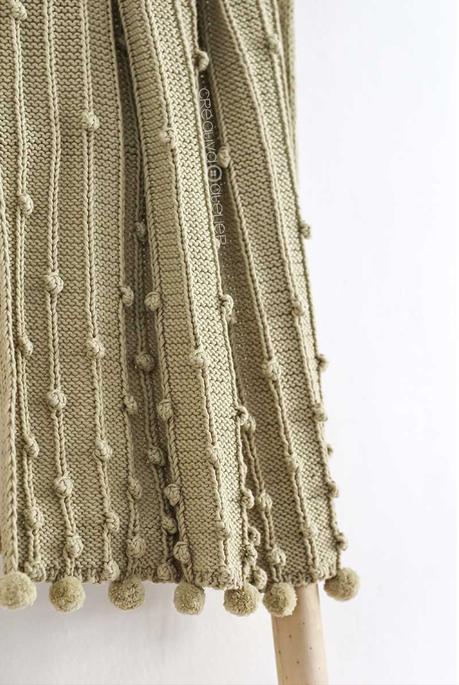 Patrón de manta de Punto FALLING Blanket