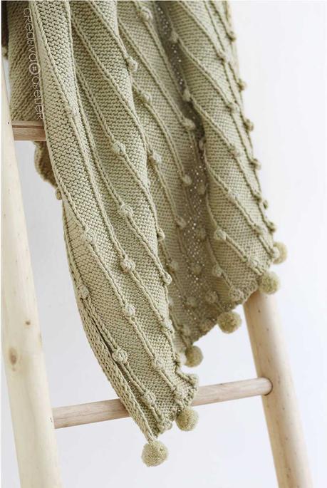 Patrón de manta de Punto FALLING Blanket