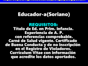 Educador-a(Soriano)