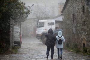 Una masa de aire ártica llevará al norte el primer episodio invernal este sábado con la cota de nieve a 800 metros