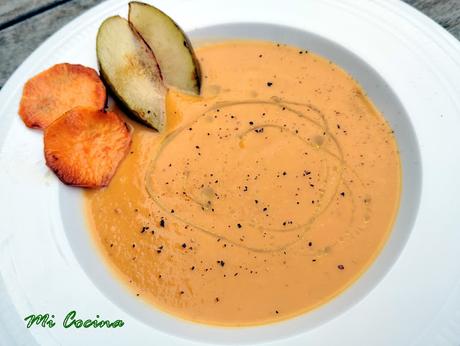 CREMA DE BATATAS Y PERAS