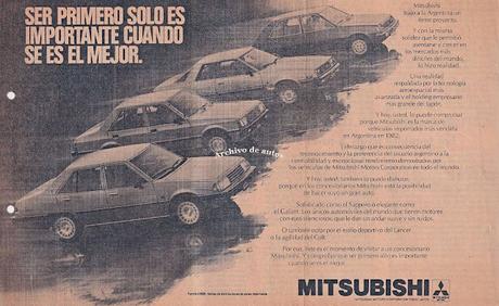Mitsubishi y su gama de modelos ofrecidos en el año 1982