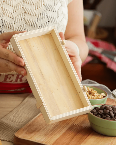 molde para turron de madera