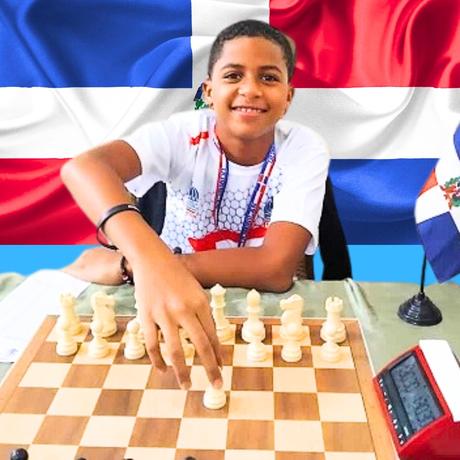 Niño Sebastián Lara, de RD, campeón de ajedrez escolar Centroamérica y el Caribe. Niño Sebastián Lara, de RD, campeón de ajedrez escolar Centroamérica y el Caribe.