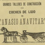 Santander 1901: Taller de coches de lujo Anastasio Anavitarte