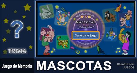 Trivia Ser millonario con Animales mascotas