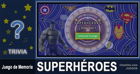Trivia Ser millonario con Superhéroes