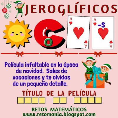 Desafíos matemáticos, Retos matemáticos, Problemas matemáticos, Retos visuales, Retos mentales, Retos virales, Pasatiempos, Retos para pensar, Matemática Recreativa, MateRecreativa, Acertijos, Acertijos matemáticos, Acertijos visuales, Jeroglíficos, Jeroglíficos Escolares, Jeroglíficos Navideños, Matemática y Navidad, MateNavidad