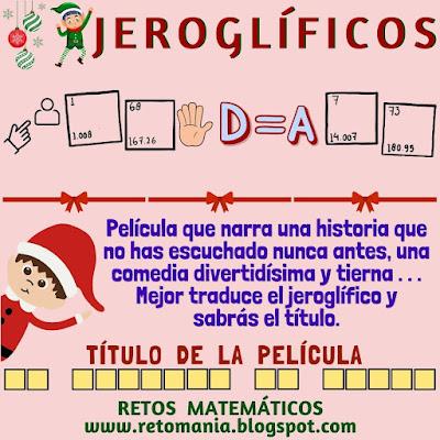 Desafíos matemáticos, Retos matemáticos, Problemas matemáticos, Retos visuales, Retos mentales, Retos virales, Pasatiempos, Retos para pensar, Matemática Recreativa, MateRecreativa, Acertijos, Acertijos matemáticos, Acertijos visuales, Jeroglíficos, Jeroglíficos Escolares, Jeroglíficos Navideños, Matemática y Navidad, MateNavidad