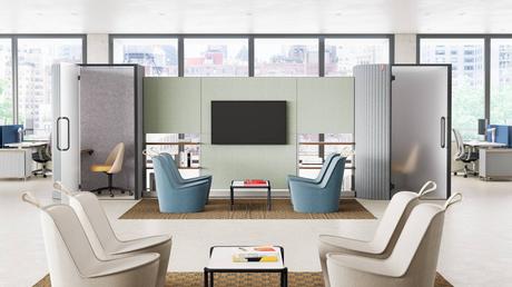 El Futuro de las Oficinas: HERMAN MILLER BAY WORK POD 2
