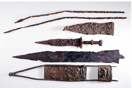 Las armas de los legionarios