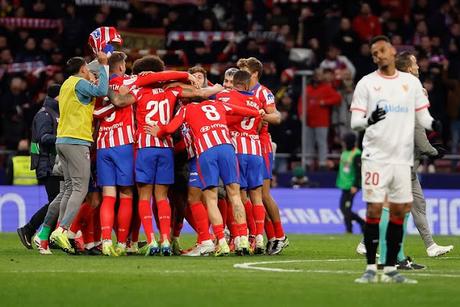 Crónica Atlético de Madrid 4 - Sevilla FC 3