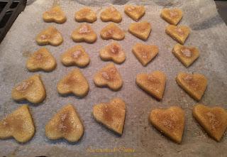 Mantecados de yemas y almendra Mantecados de yemas y almendra