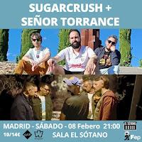 Concierto de Sugarcrush y Señor Torrance en El Sótano