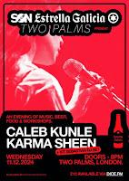 Concierto de Caleb Kunle y Karma Sheen en Two Palms de la mano de Son Estrella Galicia