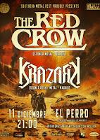 Concierto de The Red Crow y KrazarK en El perro de la parte de atrás del coche