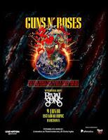 Concierto de Guns N' Roses y Rival Sons en el Estadio Olímpico de Barcelona