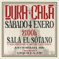 Concierto de Dura Calá en El Sótano de Madrid