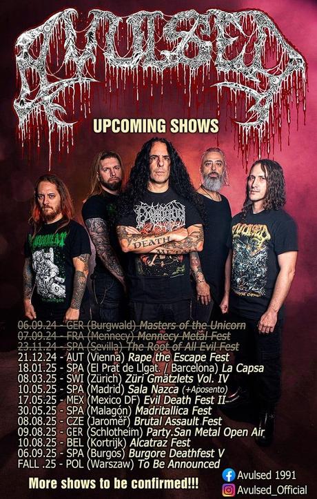 AVULSED Regresa con Fuerza: Anuncian Nuevo Álbum «Phoenix Cryptobiosis»