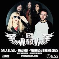 Concierto de Sex Museum en Sala el Sol