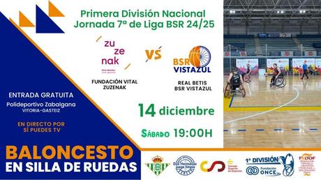 El Real Betis BSR Vistazul pondrá su destreza en juego en un apasionante encuentro con Zuzenak