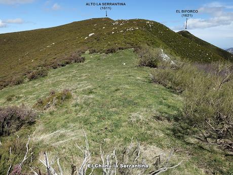La Reboḷḷada-Cuarmichán-La Sierra la Serrantina-L´Escureo-El Tornu