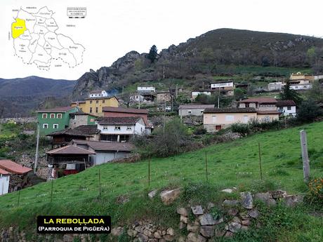 La Reboḷḷada-Cuarmichán-La Sierra la Serrantina-L´Escureo-El Tornu