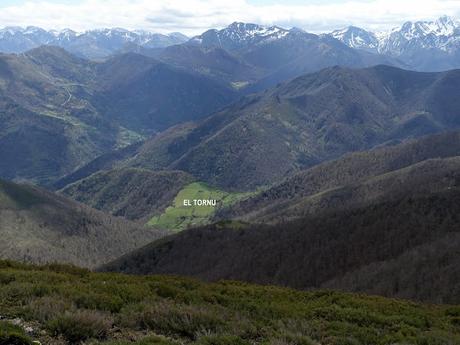 La Reboḷḷada-Cuarmichán-La Sierra la Serrantina-L´Escureo-El Tornu