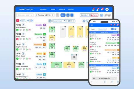 Zeus Manager, un software eficiente que optimiza la gestión de reservas