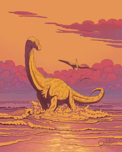Unas cuantas ilustraciones dinosaurianas... (XCVII)