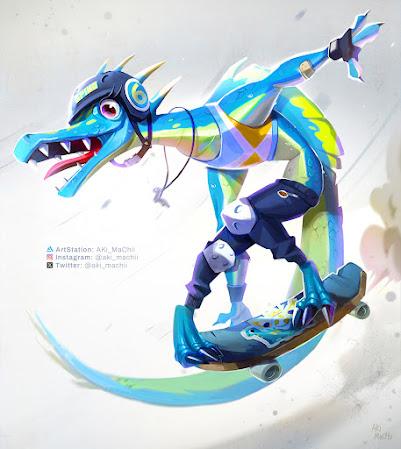 Unas cuantas ilustraciones dinosaurianas... (XCVII)