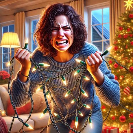 GROK, DALL-E y mis luces navideñas. GROK, DALL-E y mis luces navideñas.