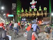 Municipio Soledad Graciano Sánchez cierra exitosa Rodada Nocturna Navideña