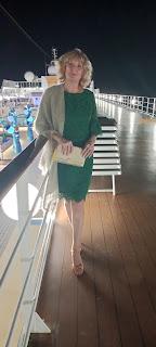 DE ENCAJE VERDE💚Y🩷DE LENTEJUELAS ROSA