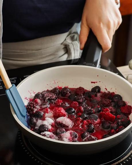 coccion salsa de frutos rojos