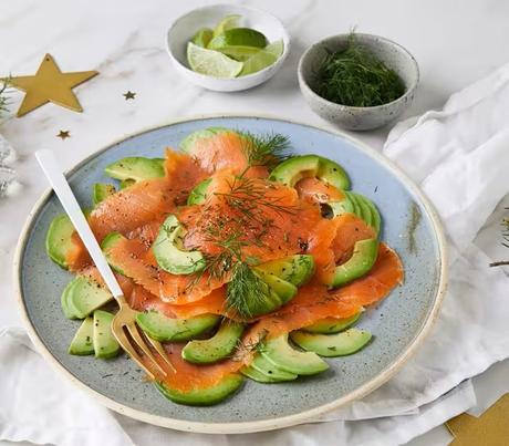 Salmón ahumado noruego