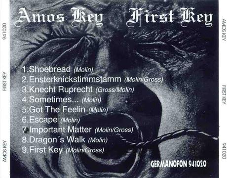 Amos Key. First Key. Edición Rockarte Amos Key. First Key. Edición Rockarte