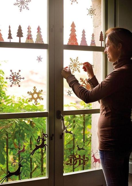 ~ 🎄Adornar Ventanas, Navidad.