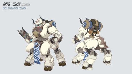 La colaboración entre Overwatch 2 y Avatar: The Last Airbender da vida a los 4 elementos