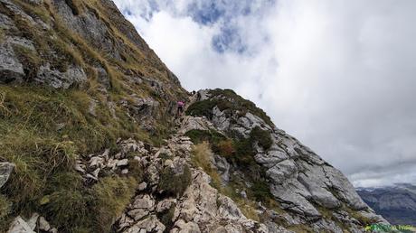 Parte alta del Pico Gilbo