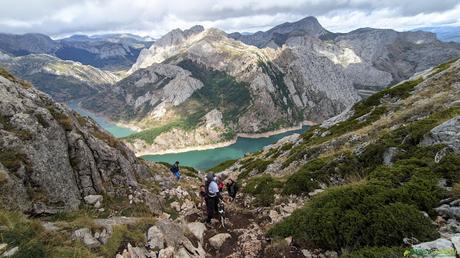 Rampa superior en el Pico Gilbo