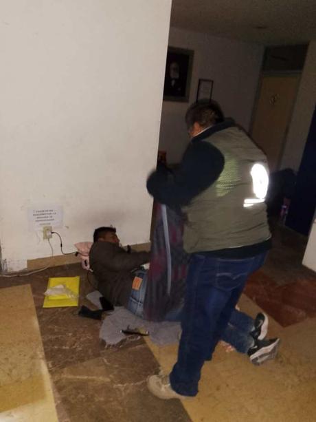 Protección Civil intensifica operativos para proteger a personas en situación de calle ante el frente frío número 14