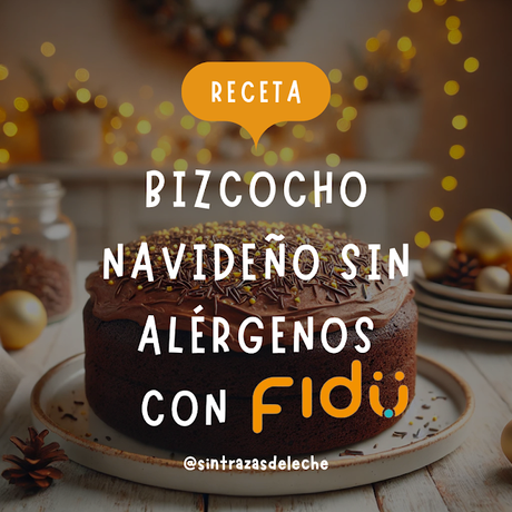 Bizcocho Navideño Sin Alérgenos 🎄🍫