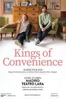 Concierto de Kings of Convenience en Teatro Lara