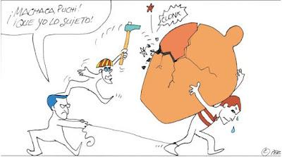 Los agricultores protestan contra el acuerdo con Mercosur…Y el rey Felipe VIº condecora a Meloni con una medalla. Los agricultores protestan contra el acuerdo con Mercosur…Y el rey Felipe VIº condecora a Meloni con una medalla.